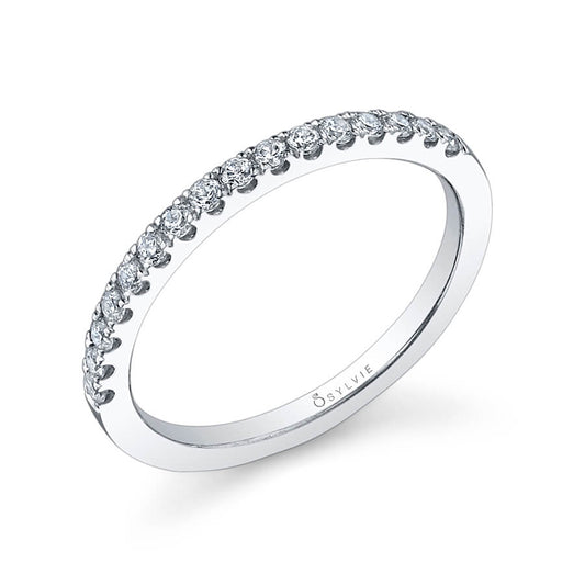 (Platinum White) Classic Wedding Band