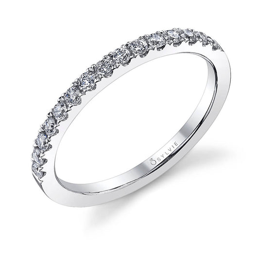 (14K Rose) Classic Wedding Band