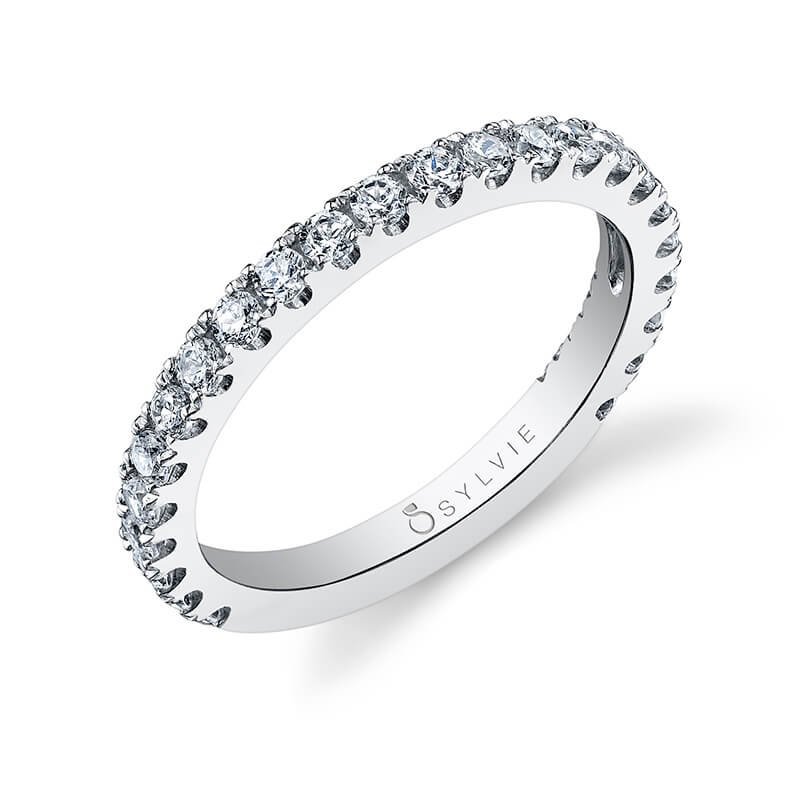 (18K Rose) Classic Wedding Band