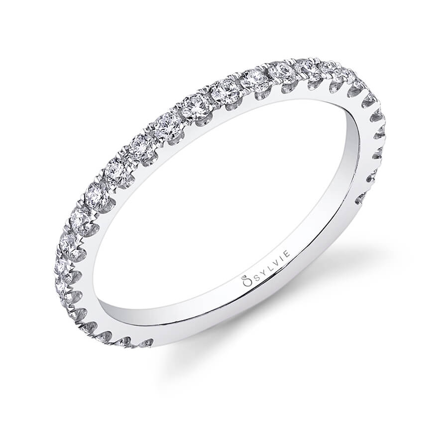 (14K Rose) Classic Wedding Band