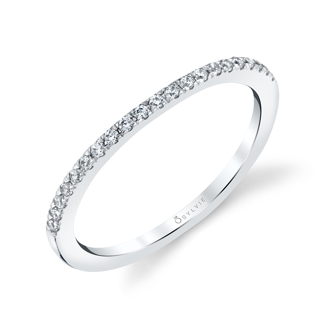 (Gallery) Theresa - Classic Shared Prong Wedding Band
