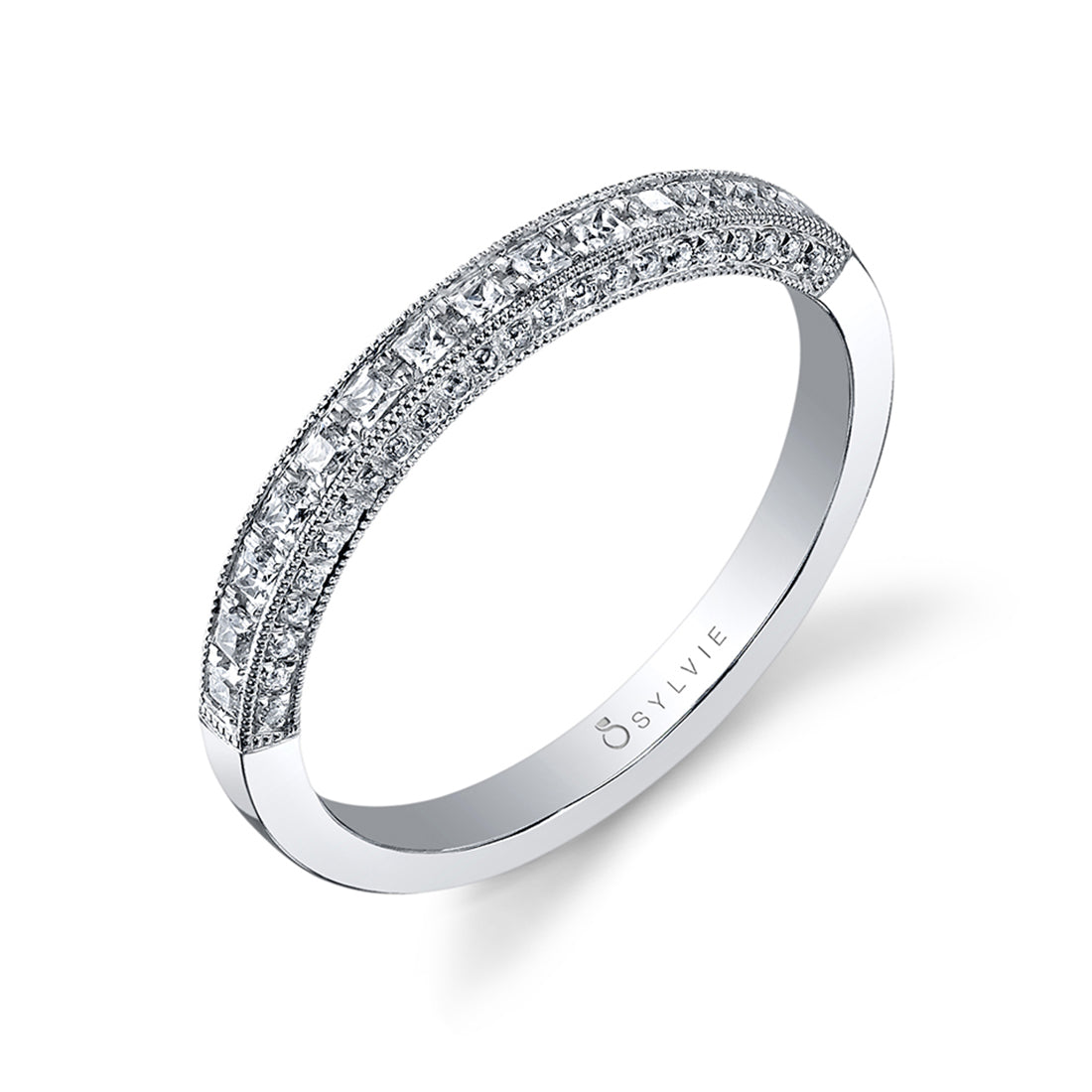 (Gallery) Princess Cut Wedding band