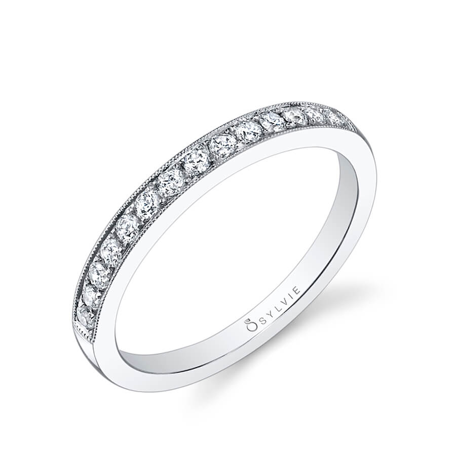 (Platinum White) Classic Wedding Band