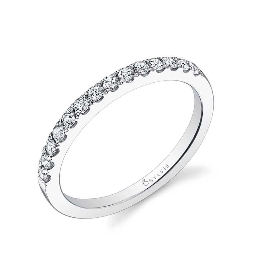 (18K Rose) Classic Wedding Band