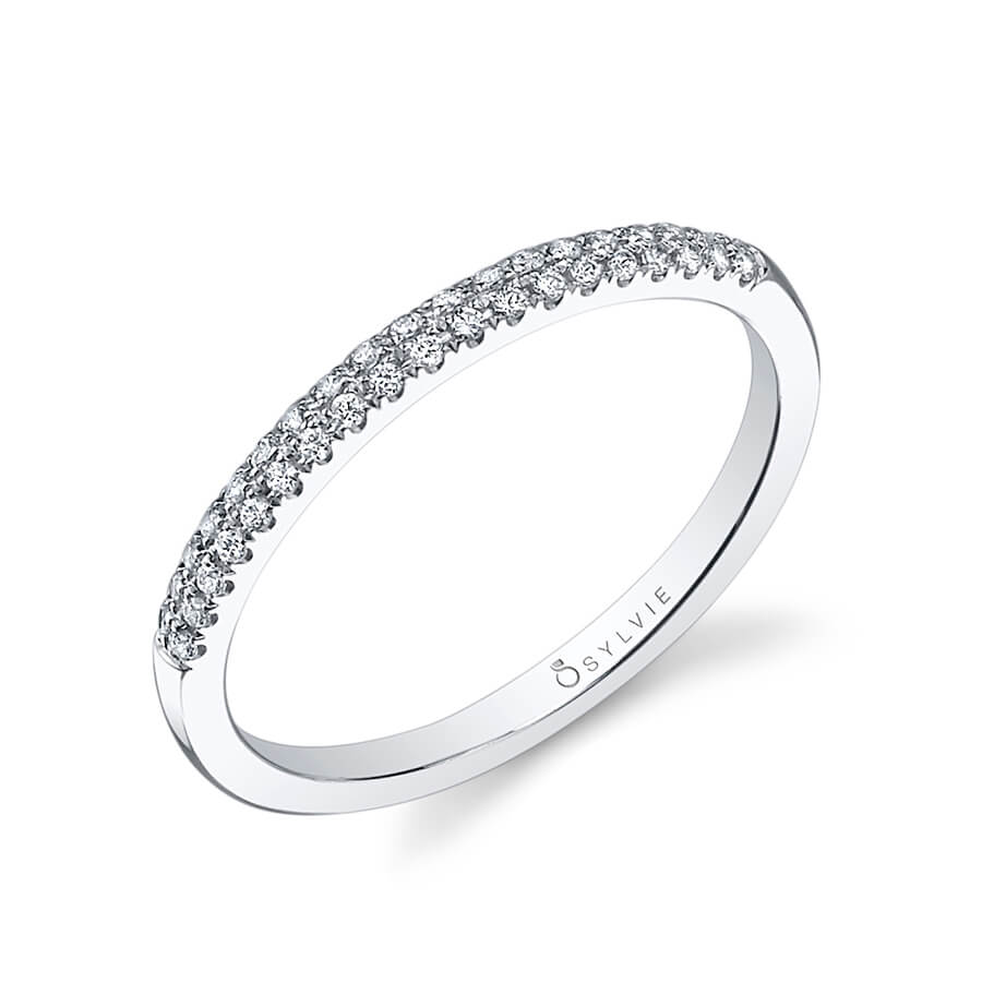 (Gallery) Micro Pave Wedding Band