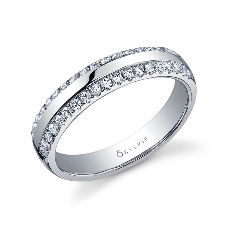 (Platinum White) Classic Wedding Band