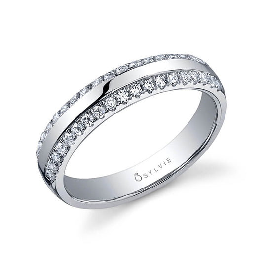 (Platinum White) Classic Wedding Band