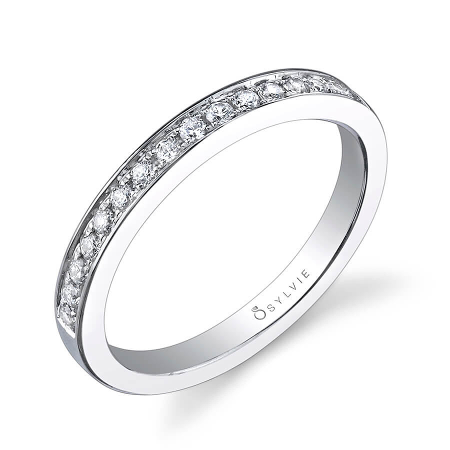 (14K Rose) Classic Wedding Band