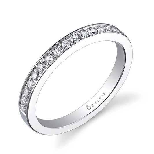 (14K Rose) Classic Wedding Band