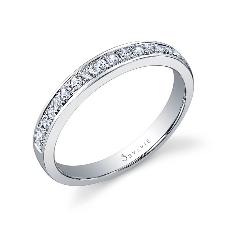 (18K Rose) Classic Wedding Band