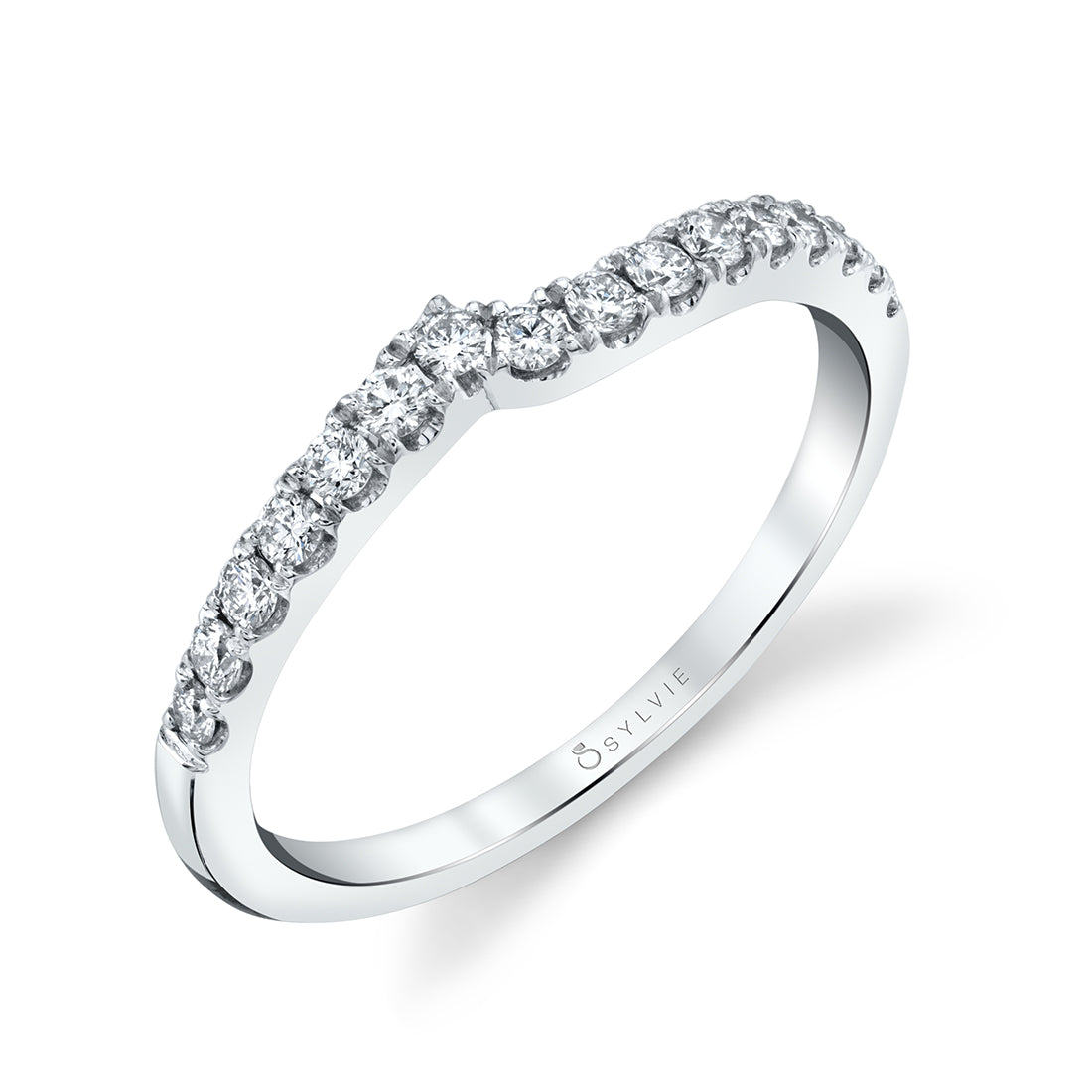 (Gallery) Erika - Curved Wedding Band