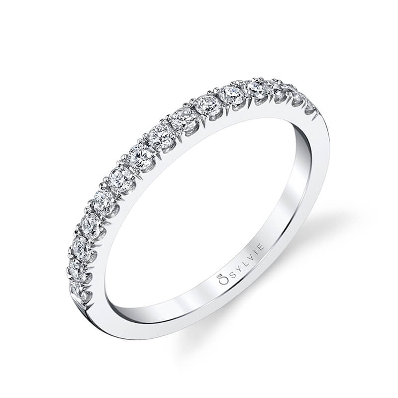 (18K Rose) Classic Wedding Band