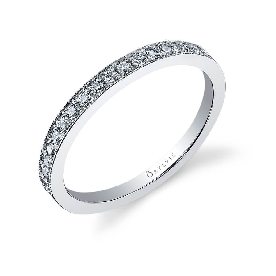(Platinum White) Classic Wedding Band