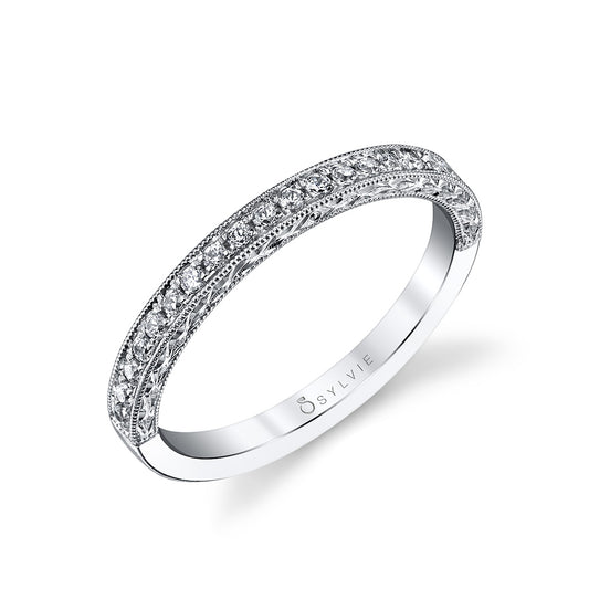 (Platinum White) Classic Wedding Band