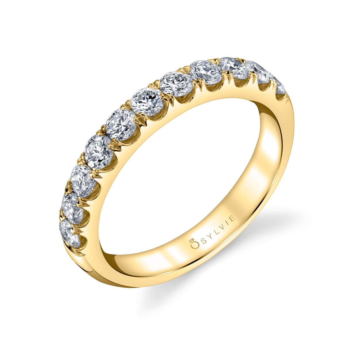 (14K Yellow 0.75 ct) Classic Wedding Band