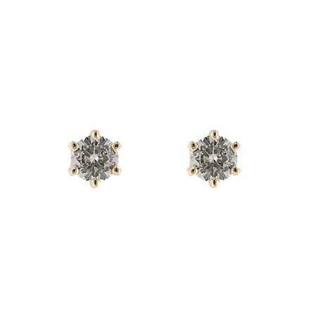 14KT Gold Diamond Earrings