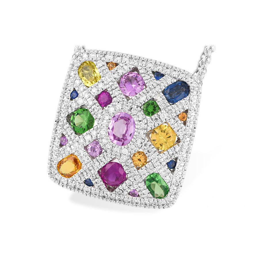 14KT Gold Multi-Stone Necklace