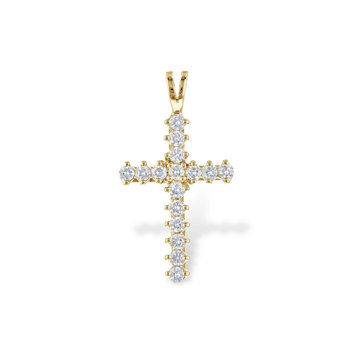 14KT Gold Diamond Pendant