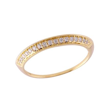 14KT Gold Ladies Diamond Wrap/Guard