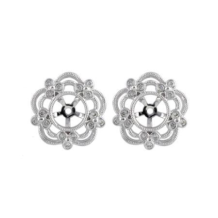 14KT Gold Diamond Earrings