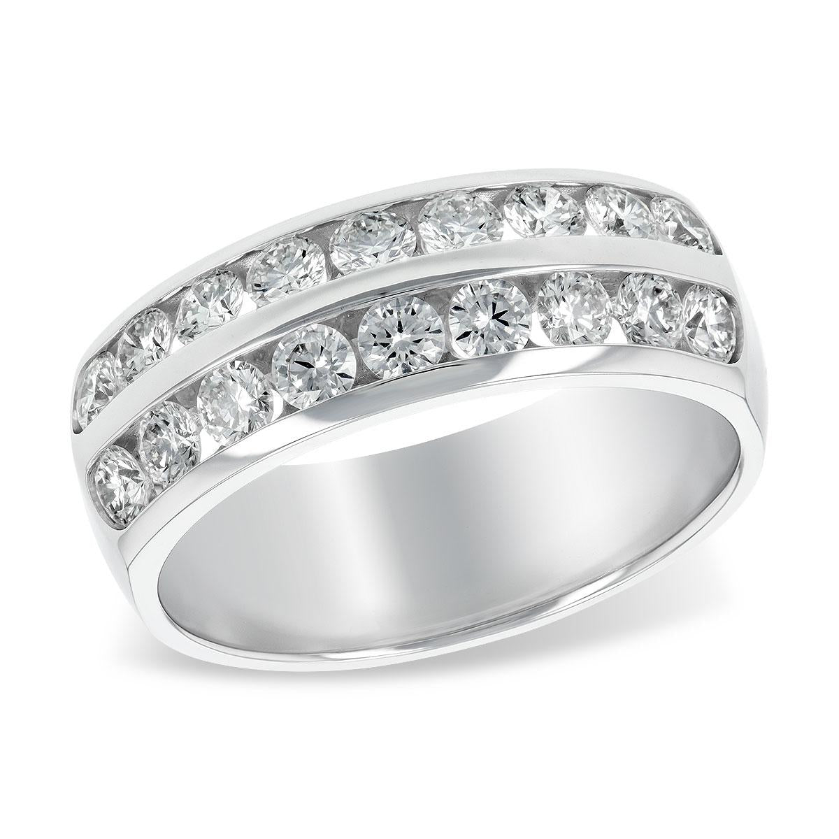 14KT Gold Ladies Diamond Wedding Ring