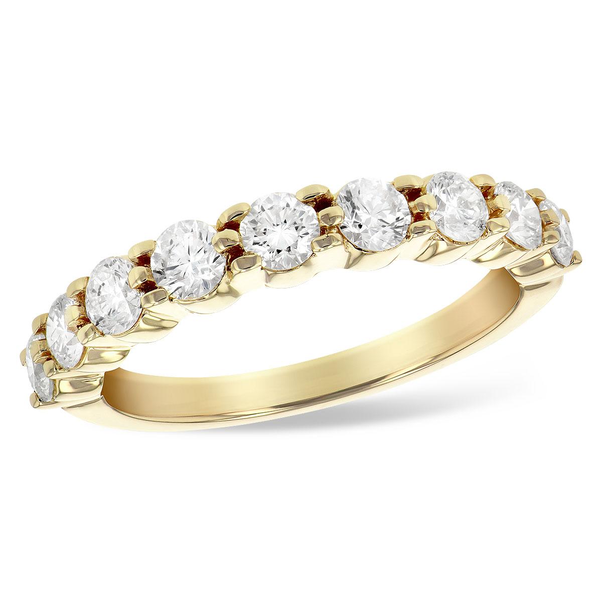 14KT Gold Ladies Diamond Wedding Ring