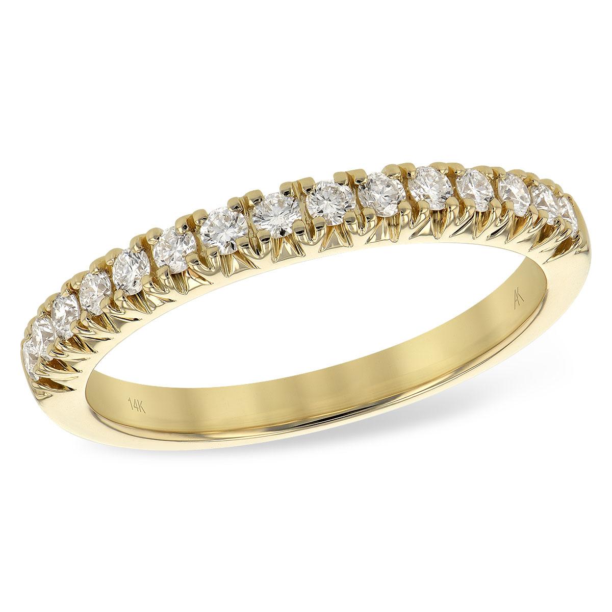 14KT Gold Ladies Diamond Wedding Ring