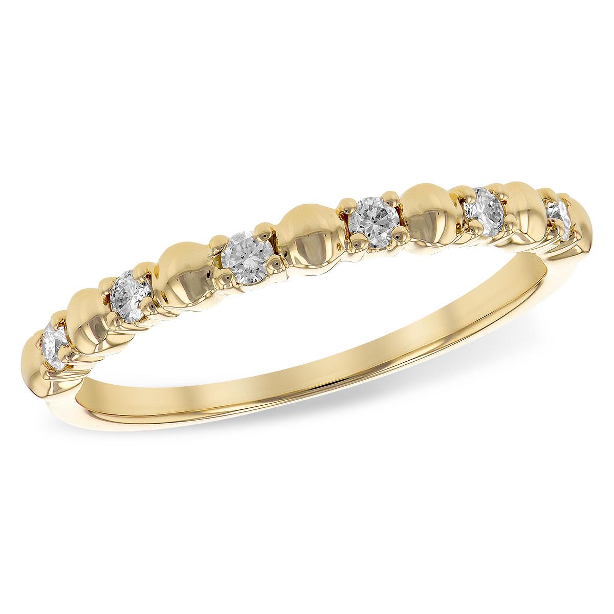 14KT Gold Ladies Diamond Wedding Ring