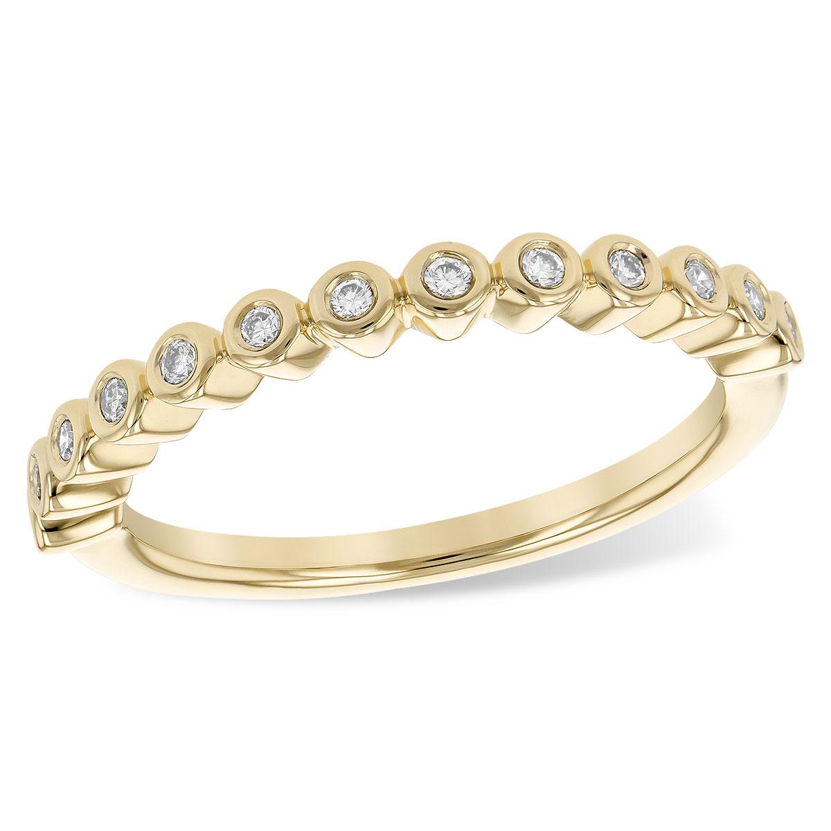 14KT Gold Ladies Diamond Wedding Ring
