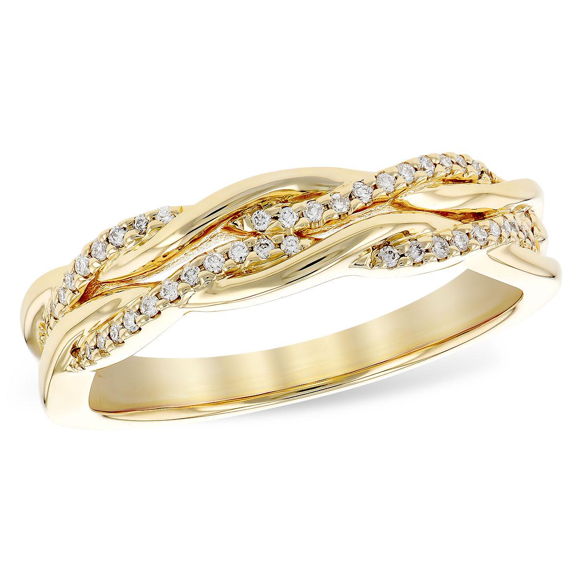 14KT Gold Ladies Diamond Wedding Ring