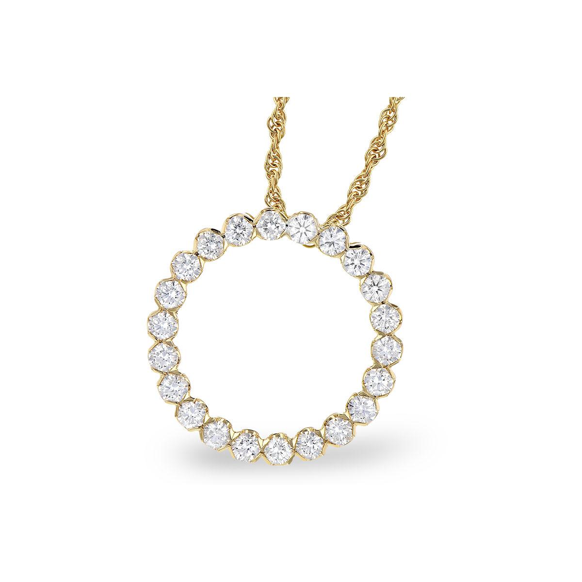 14KT Gold Diamond Necklace