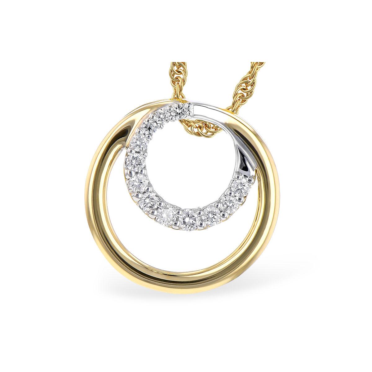14KT Gold Diamond Necklace