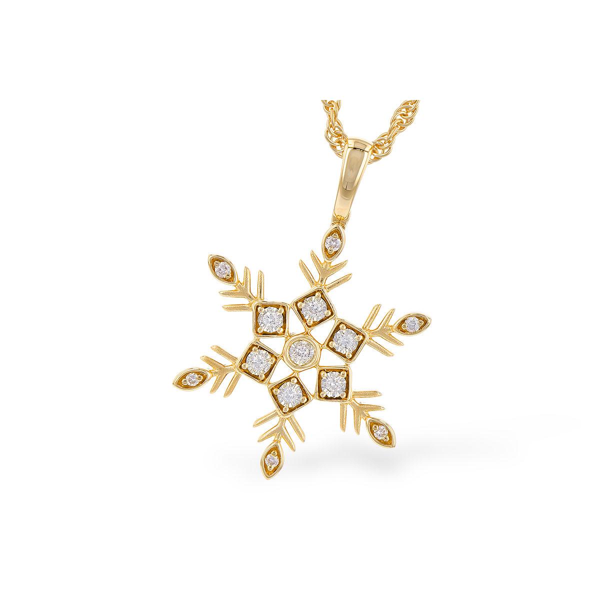 14KT Gold Diamond Necklace