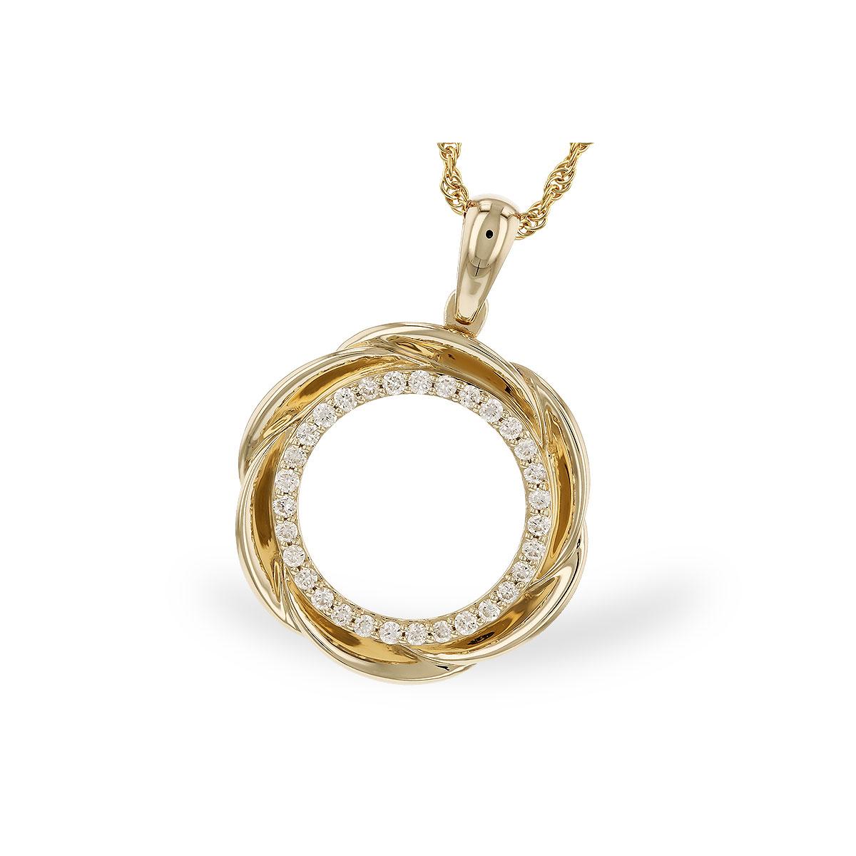 14KT Gold Diamond Necklace
