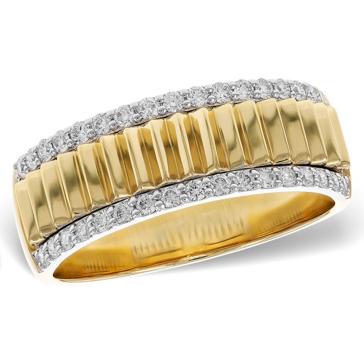 14KT Gold Ladies Diamond Wedding Ring