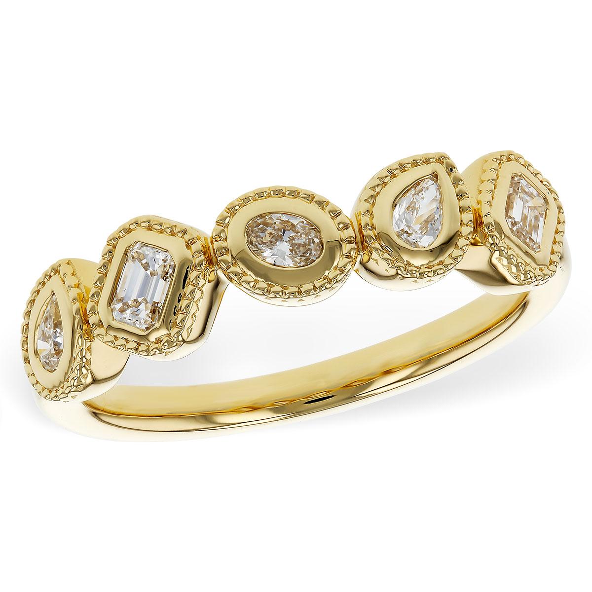14KT Gold Ladies Diamond Wedding Ring