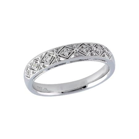 14KT Gold Ladies Diamond Wedding Ring