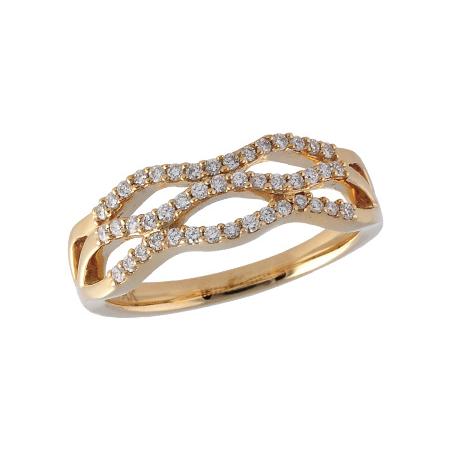 14KT Gold Ladies Diamond Wedding Ring