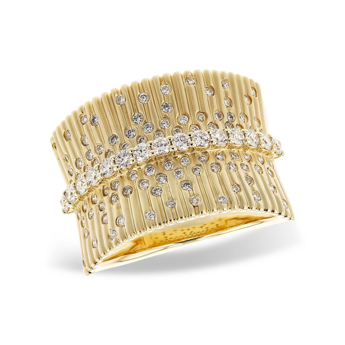 14KT Gold Ladies Diamond Wedding Ring