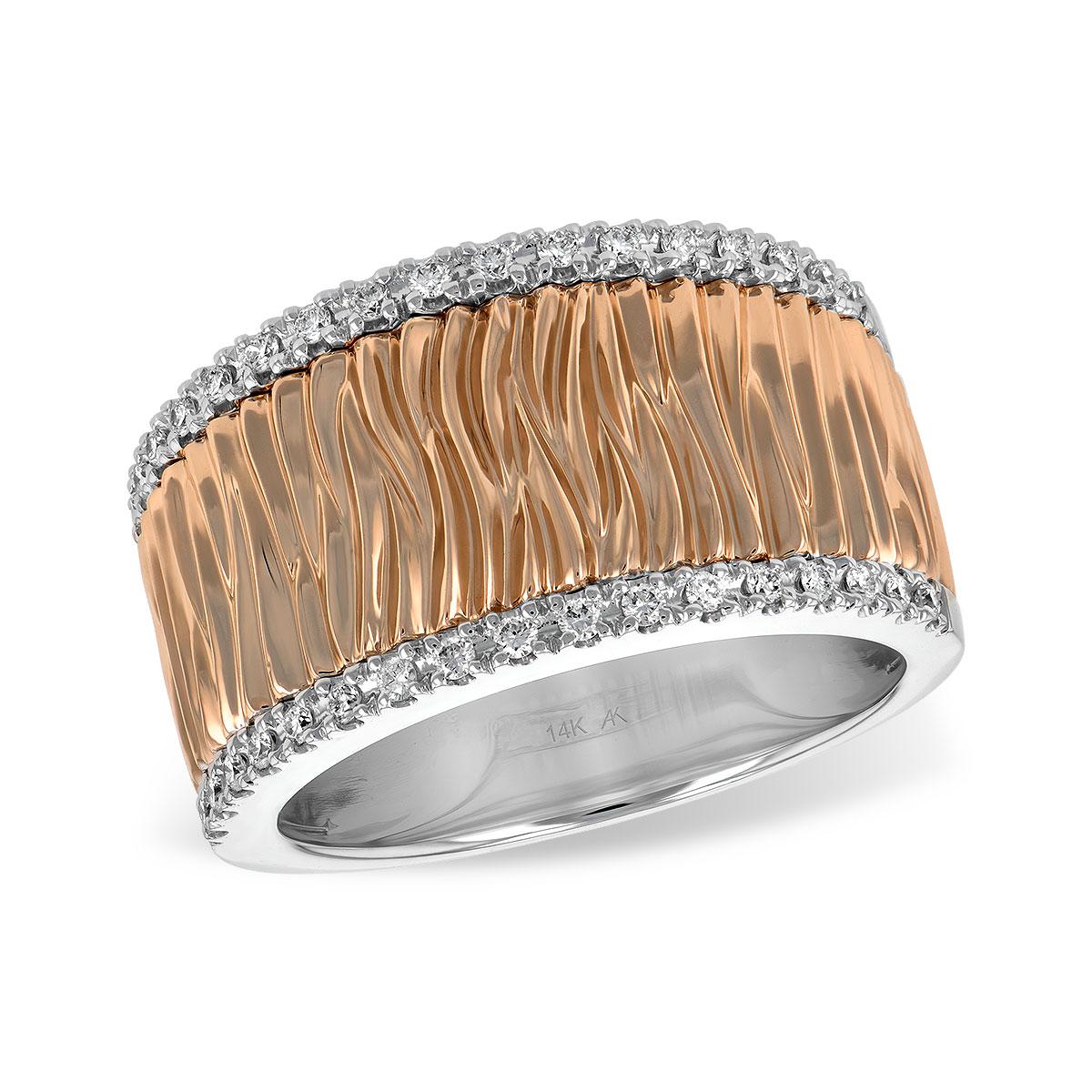 14KT Gold Ladies Diamond Wedding Ring