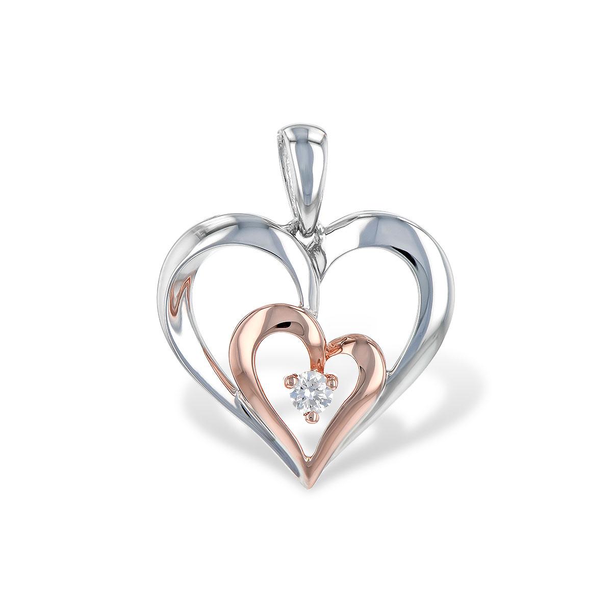 14KT Gold Diamond Pendant