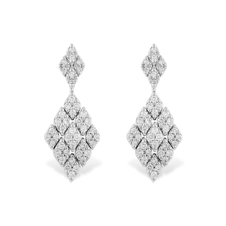 14KT Gold Diamond Earrings