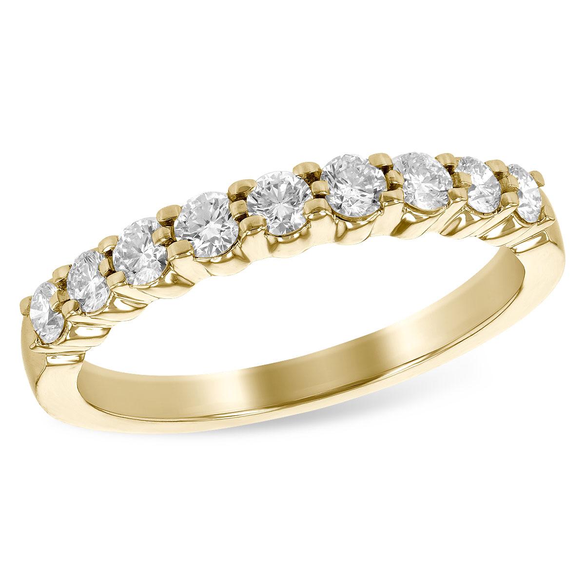 14KT Gold Ladies Diamond Wedding Ring