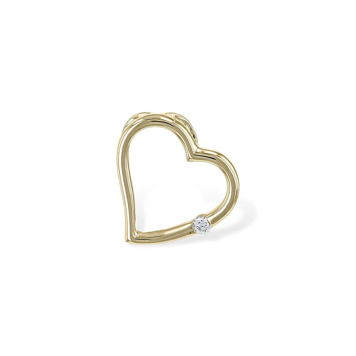 14KT Gold Diamond Pendant