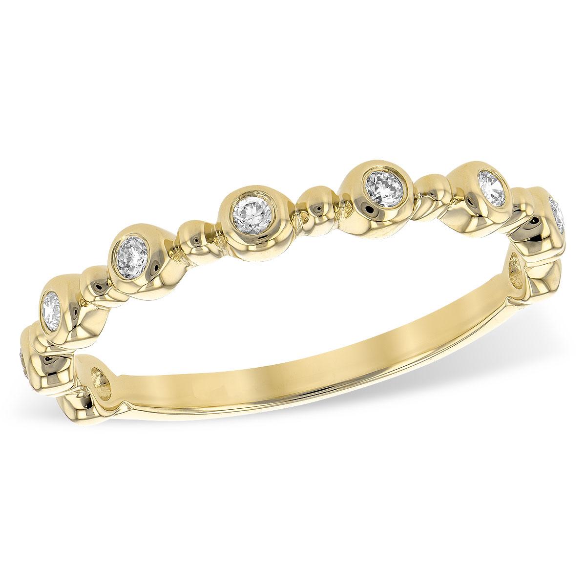 14KT Gold Ladies Diamond Wedding Ring