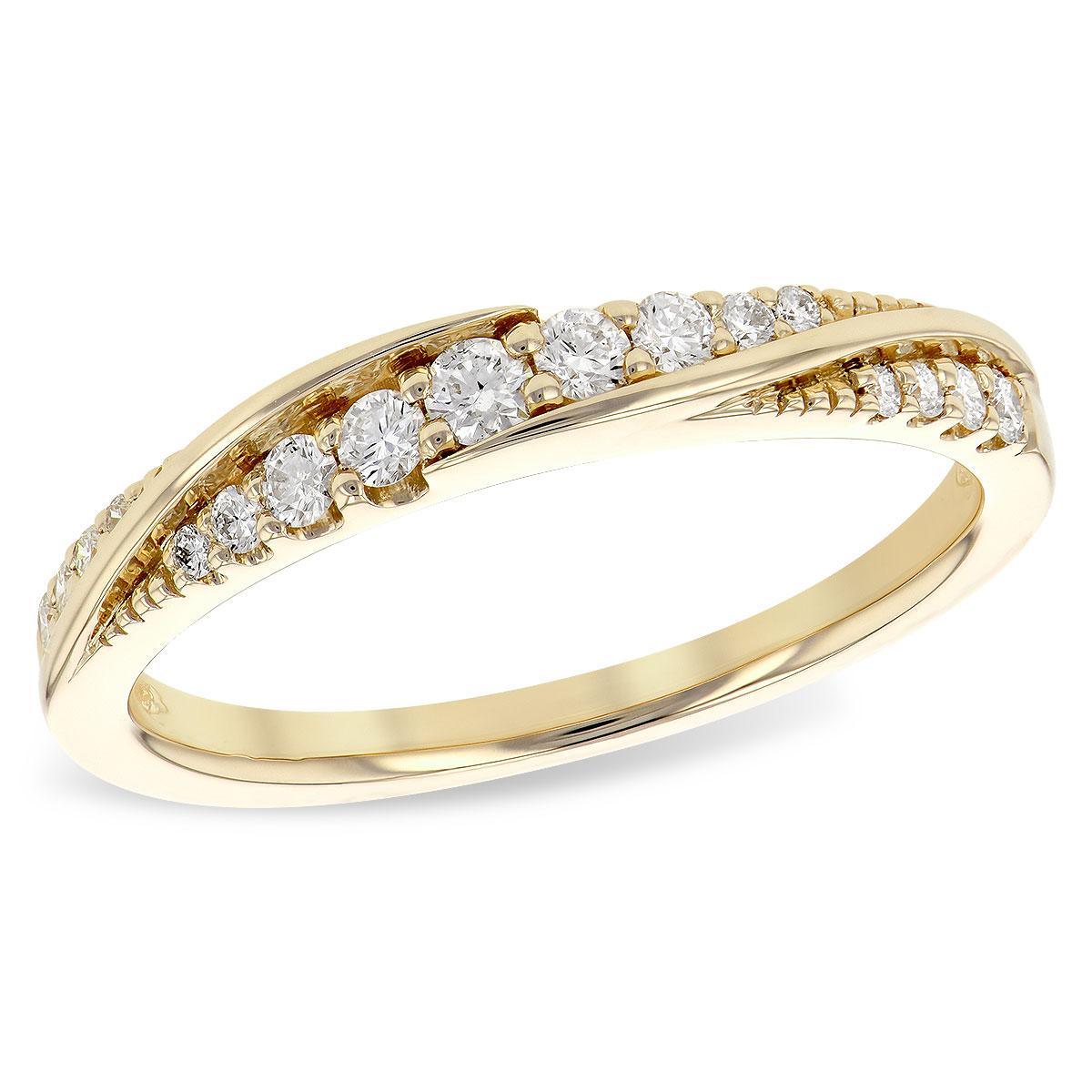 14KT Gold Ladies Diamond Wedding Ring