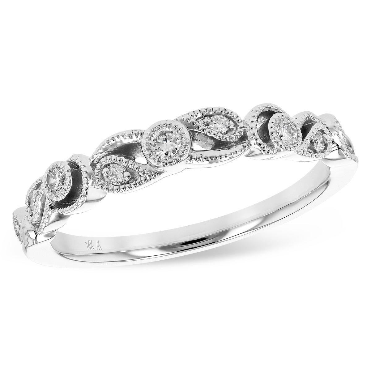 14KT Gold Ladies Diamond Wedding Ring