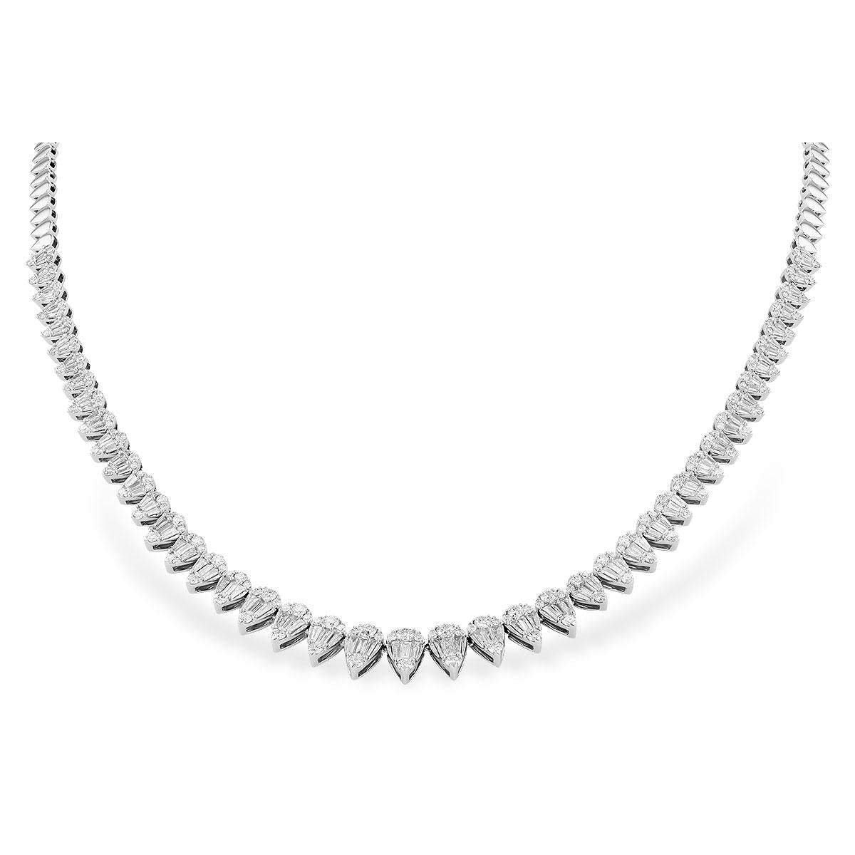 14KT Gold Diamond Necklace