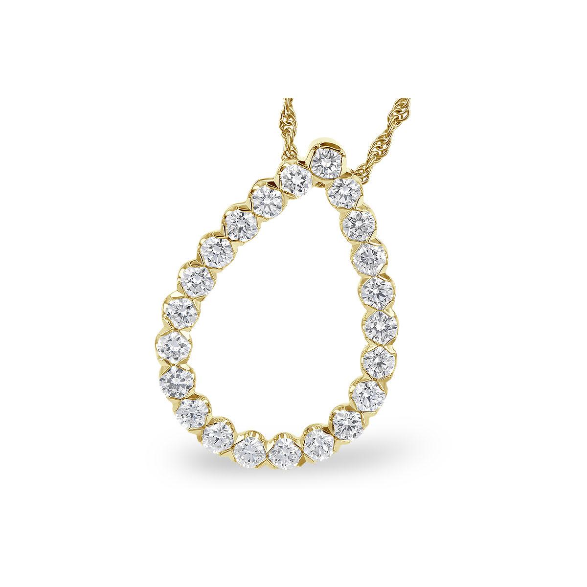 14KT Gold Diamond Necklace