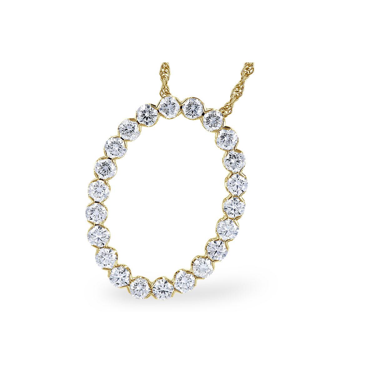 14KT Gold Diamond Necklace